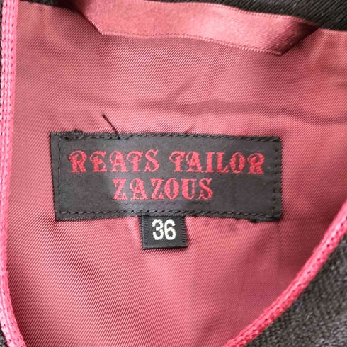 リーツテイラーザズー REATS TAILOR ZAZOUS ナポレオンジャケット メンズ UK:36