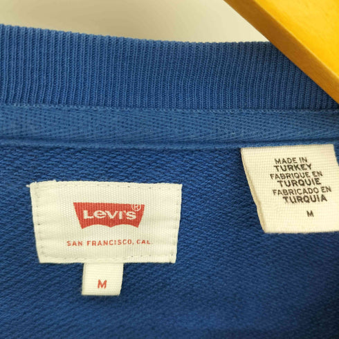 リーバイス Levis ロゴプリント コットン クルーネック スウェット メンズ import:M