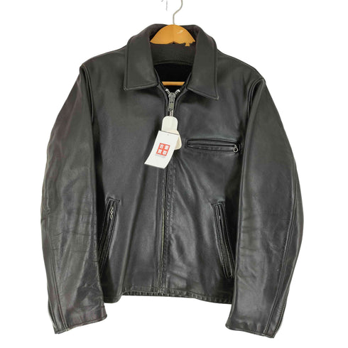 ショット Schott USA製 ライナー付き 643 レザー ジャケット メンズ US:34