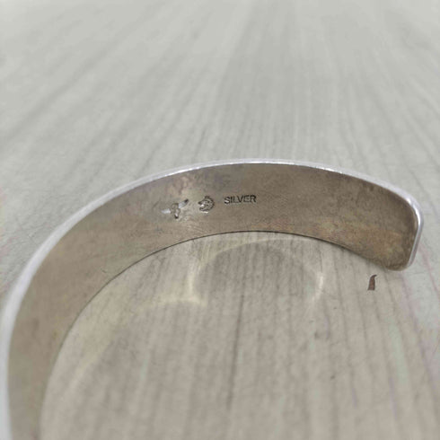 TADY&KING SILVER 平打ち バングル メンズ