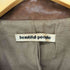 ビューティフルピープル beautiful people lamb leather ダブルライダースジャケット レディース