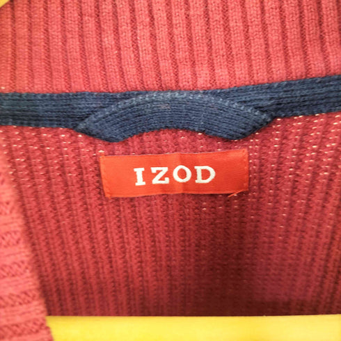 アイゾッド IZOD ハーフジップ コットンニット メンズ import:M