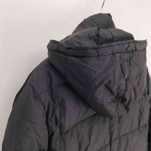 トミーヒルフィガー TOMMY HILFIGER 中綿 ナイロン セミロング ジャケット レディース import:L