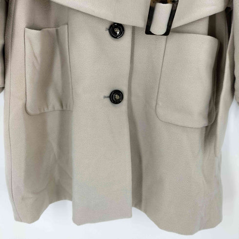 ヘザー Heather ベルトデザインステンカラーコート レディース JPN:M