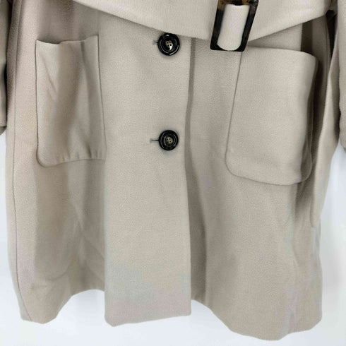 ヘザー Heather ベルトデザインステンカラーコート レディース JPN:M