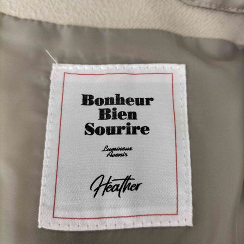 ヘザー Heather ベルトデザインステンカラーコート レディース JPN:M