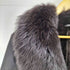 CONCERTINA real suede real fox フォックスファーリアルムートンコート レディース 11