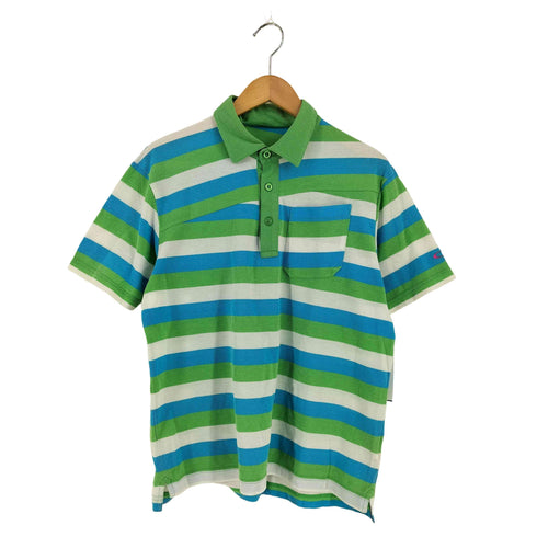 オークリー OAKLEY ボーダー ポロシャツ メンズ import:M