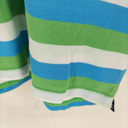 オークリー OAKLEY ボーダー ポロシャツ メンズ import:M