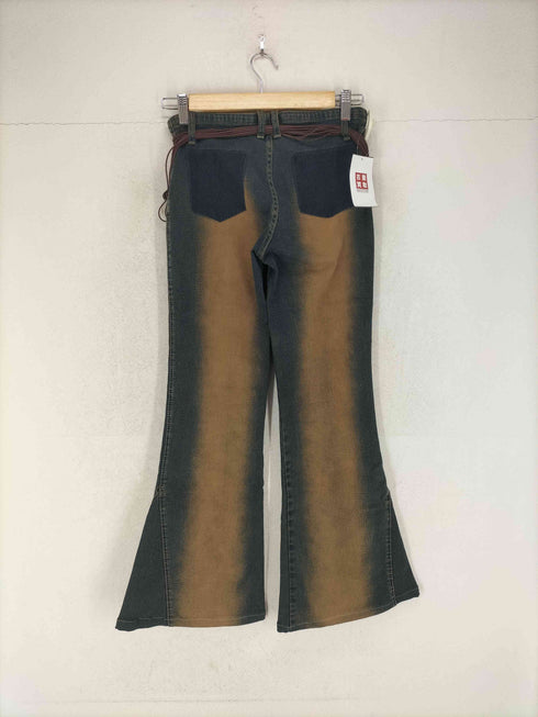 crazy daisy Y2K フレア デニムパンツ レディース