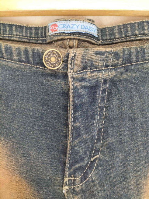 crazy daisy Y2K フレア デニムパンツ レディース