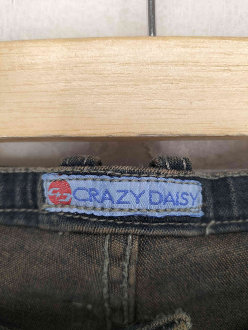 crazy daisy Y2K フレア デニムパンツ レディース