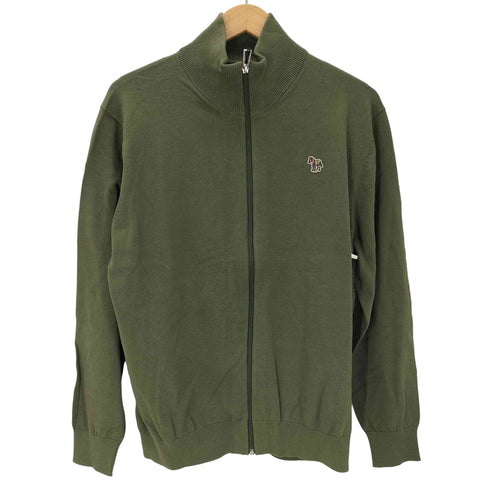 ピーエスポールスミス PS Paul Smith Sports Stripe Zebra ジップアップニット レディース import:L