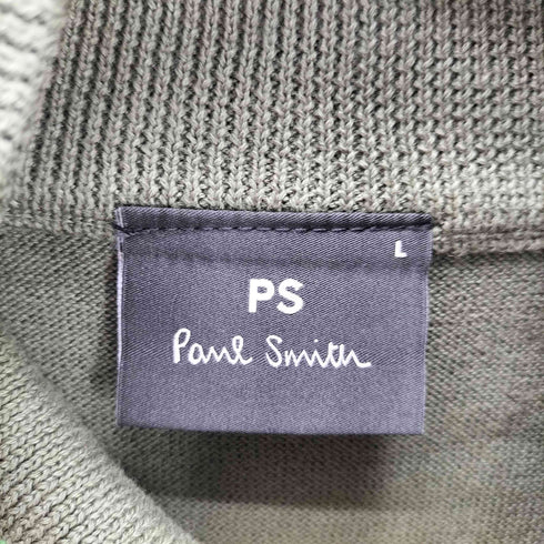 ピーエスポールスミス PS Paul Smith Sports Stripe Zebra ジップアップニット レディース import:L