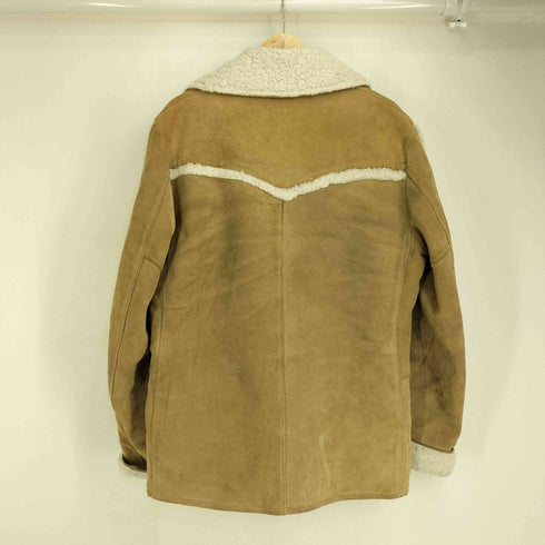シアーズ Sears 70S くるみボタン 裏ボア ムートンコート メンズ import:M