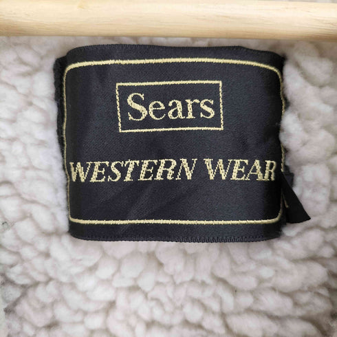 シアーズ Sears 70S くるみボタン 裏ボア ムートンコート メンズ import:M