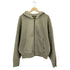ザラ ZARA ダメージ加工 オーバーサイズ ダブルジップ パーカー メンズ import:XL