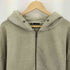 ザラ ZARA ダメージ加工 オーバーサイズ ダブルジップ パーカー メンズ import:XL