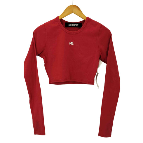 スライ SLY MICHIXSLY MOTIF CROP Tシャツ レディース