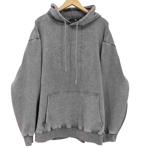 ニーアクロージング NIER CLOTHING エンボス加工プルオーバーパーカー メンズ