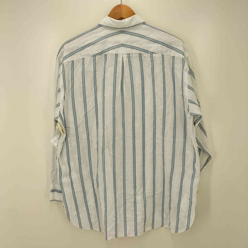 マーカウェア markaware PULLOVER SHIRTS ORGANIC SUPIMA/BROWN COTTON STRIPE メンズ JPN:1