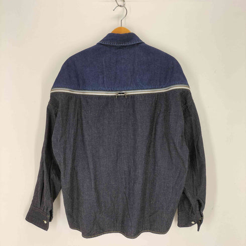 ファセッタズム FACETASM 25AW DENIM ZIPPER SHIRT メンズ JPN:3