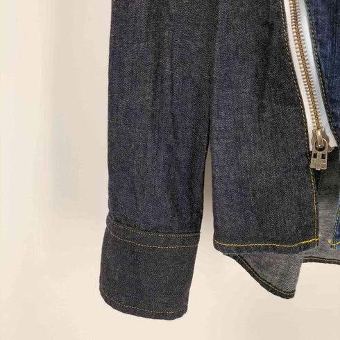 ファセッタズム FACETASM 25AW DENIM ZIPPER SHIRT メンズ JPN:3