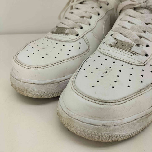 ナイキ NIKE AIR FORCE 1 '07 WHITE/WHITE エアフォース1'07 ホワイト/ホワイト メンズ JPN:25