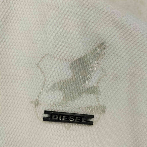 ディーゼル DIESEL ワンポイントラベル プルオーバーパーカー メンズ L
