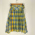 ファセッタズム FACETASM 25SS MADRAS CHECK PLEATED SLEEVE SKIRT レディース JPN:1