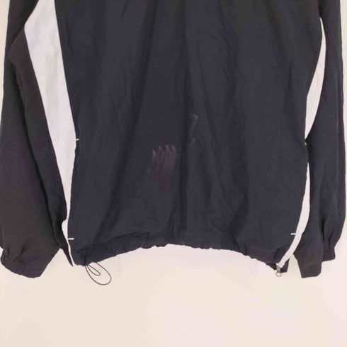 企業ロゴ刺繍 ドローコード シェルプルオバー プルオーバー Vジャン メンズ import:L