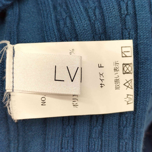 ラブユ LVEU. レース レイヤード ハイネック リブトップス レディース FREE