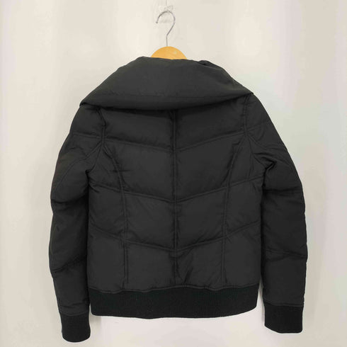 アズールバイマウジー AZUL by moussy ショールカラー クロップド ダウンジャケット レディース import:S