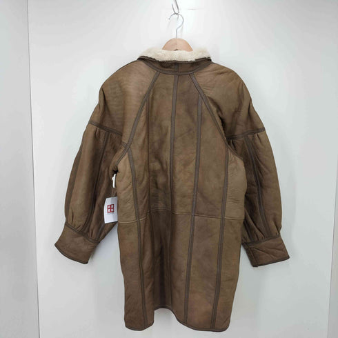 Beaute ムートンコート 羊毛皮 レディース