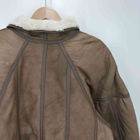 Beaute ムートンコート 羊毛皮 レディース