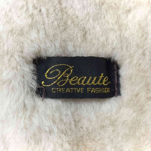 Beaute ムートンコート 羊毛皮 レディース
