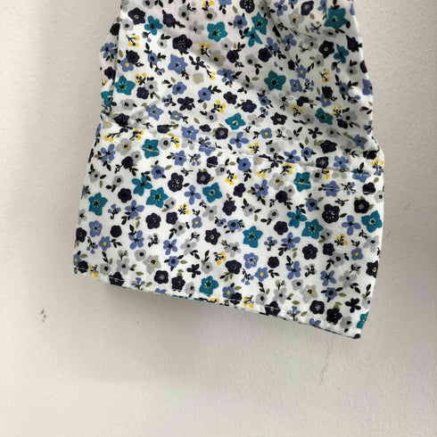 ザラ ZARA SLIM FIT 花柄 L/S BDシャツ メンズ import:L