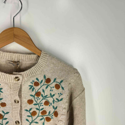 サマンサモスモス samansa Mos2 ×マカベアリス 果物柄刺繍カーデ レディース FREE