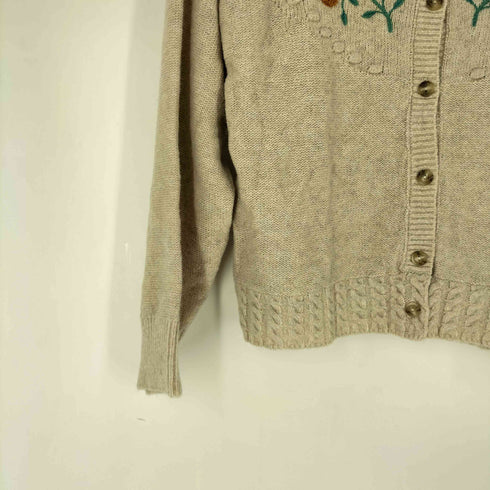 サマンサモスモス samansa Mos2 ×マカベアリス 果物柄刺繍カーデ レディース FREE