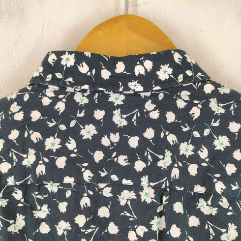 ザラ ZARA SLIM FIT 花柄 L/S シャツ メンズ import:L