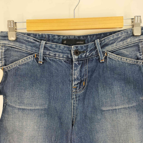 ジョンブル Johnbull バックアジャスター ジップフライ カーゴ デニム ハーフパンツ Y2K メンズ JPN:L