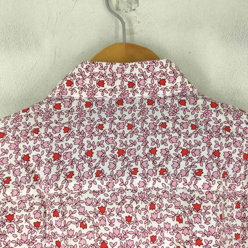 ザラ ZARA SLIM FIT 花柄 L/S シャツ メンズ import:L