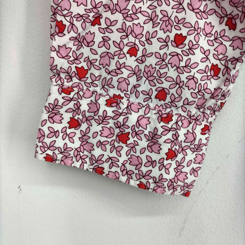 ザラ ZARA SLIM FIT 花柄 L/S シャツ メンズ import:L