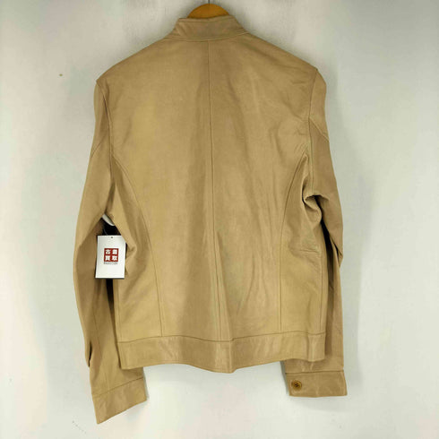 ARDENT ZEAL ジップアップシープレザージャケット メンズ LL