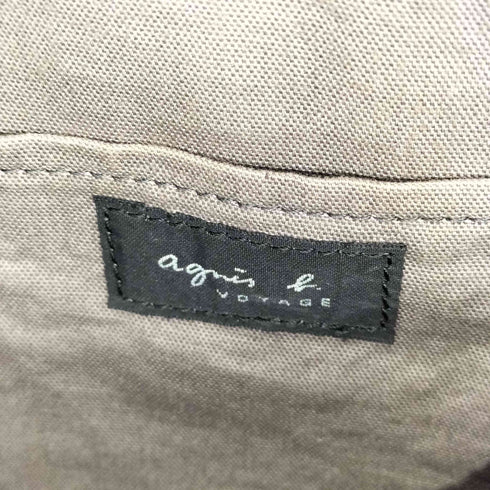 アニエスベーボヤージュ agnes b. VOYAGE ジップ付き トートバッグ レディース