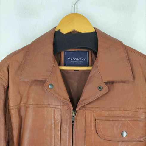 PSPSSTORY ゴートスキン レザージャケット メンズ import:M