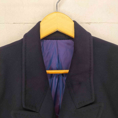MADE IN ITALY Pure Cashmere カシミヤ100 裏地玉虫色チェスターコート メンズ 175