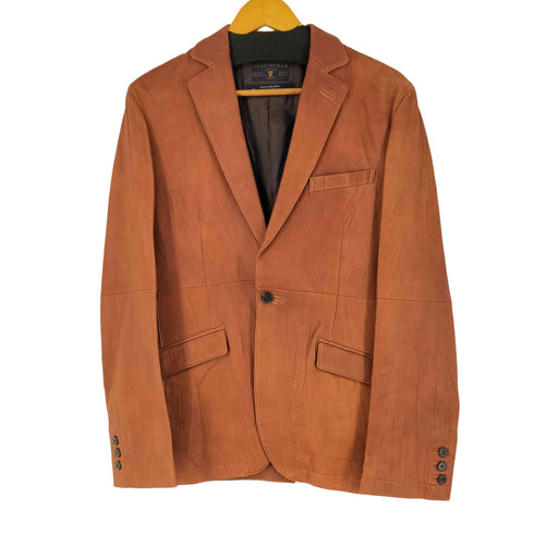 CHARINGRAM レザーテーラードジャケット メンズ