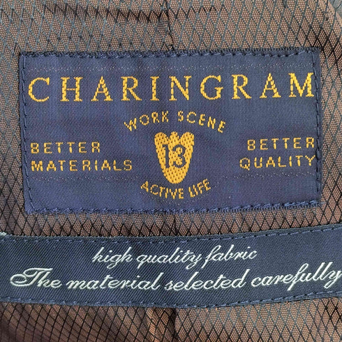 CHARINGRAM レザーテーラードジャケット メンズ