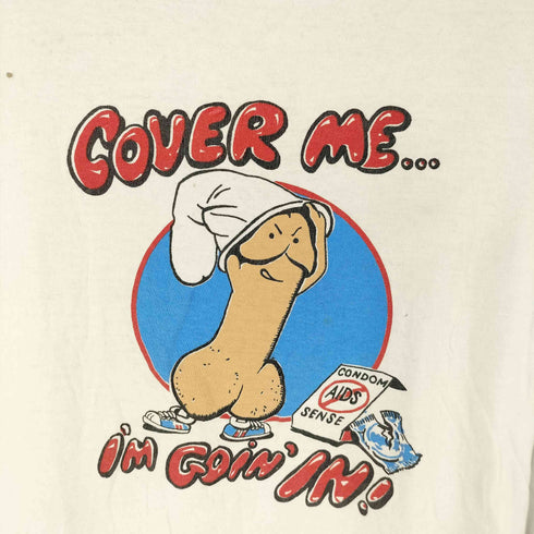 フルーツオブザルーム FRUIT OF THE LOOM 90S COVER ME プリントTシャツ メンズ import:XL